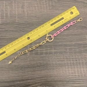 Melania Clara pink/gold bracelet